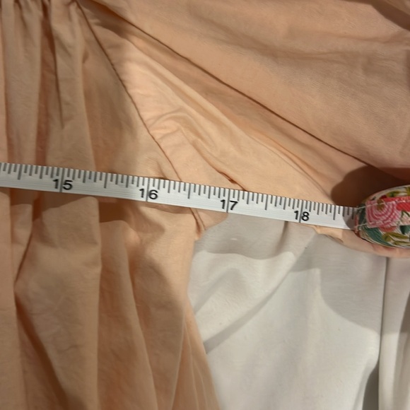 SOLD Christy Dawn Bella Dress in Blush Patchwork size small - Picture 5 of 5